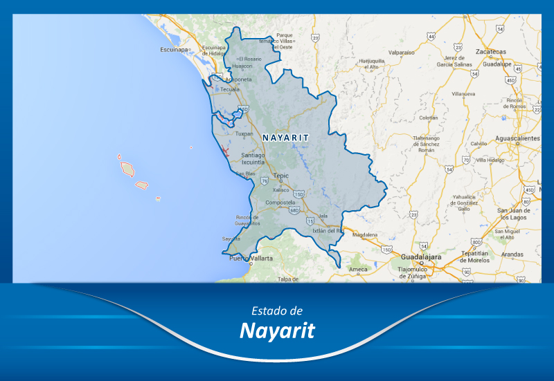 Mudanzas de la Ciudad de México a Nayarit