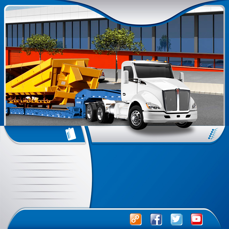  Mudanzas en camión especializado lowboy